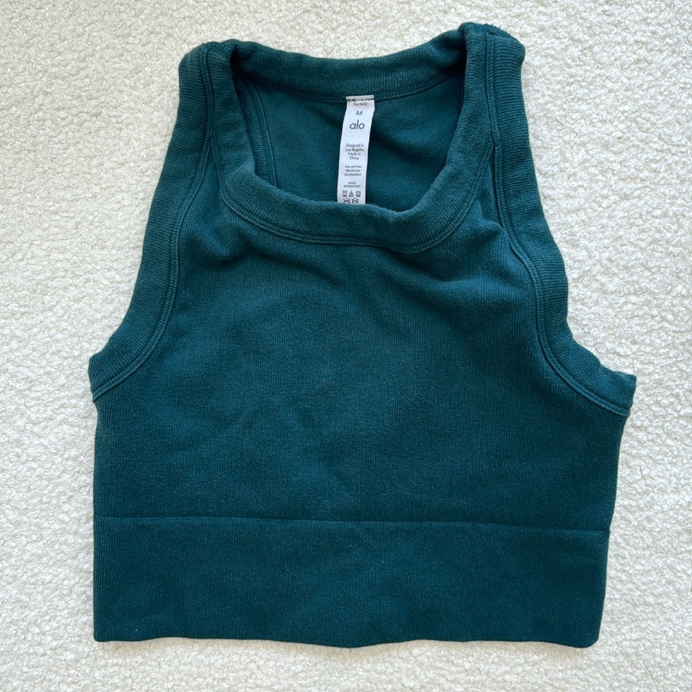 Alo Delight Seamless Knit Bra size medium